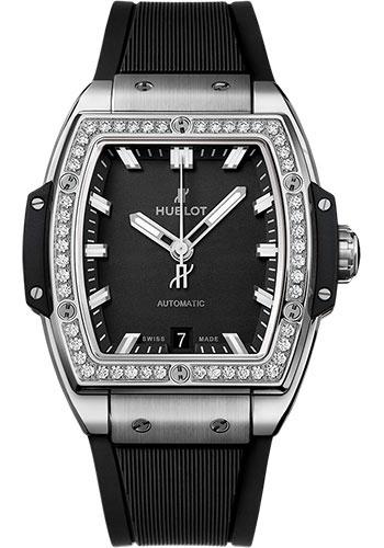 Hublot Spirit of Big Bang 665.NX.1170.RX.1204 Titanium Diamonds 39mm - Black Dial Main image