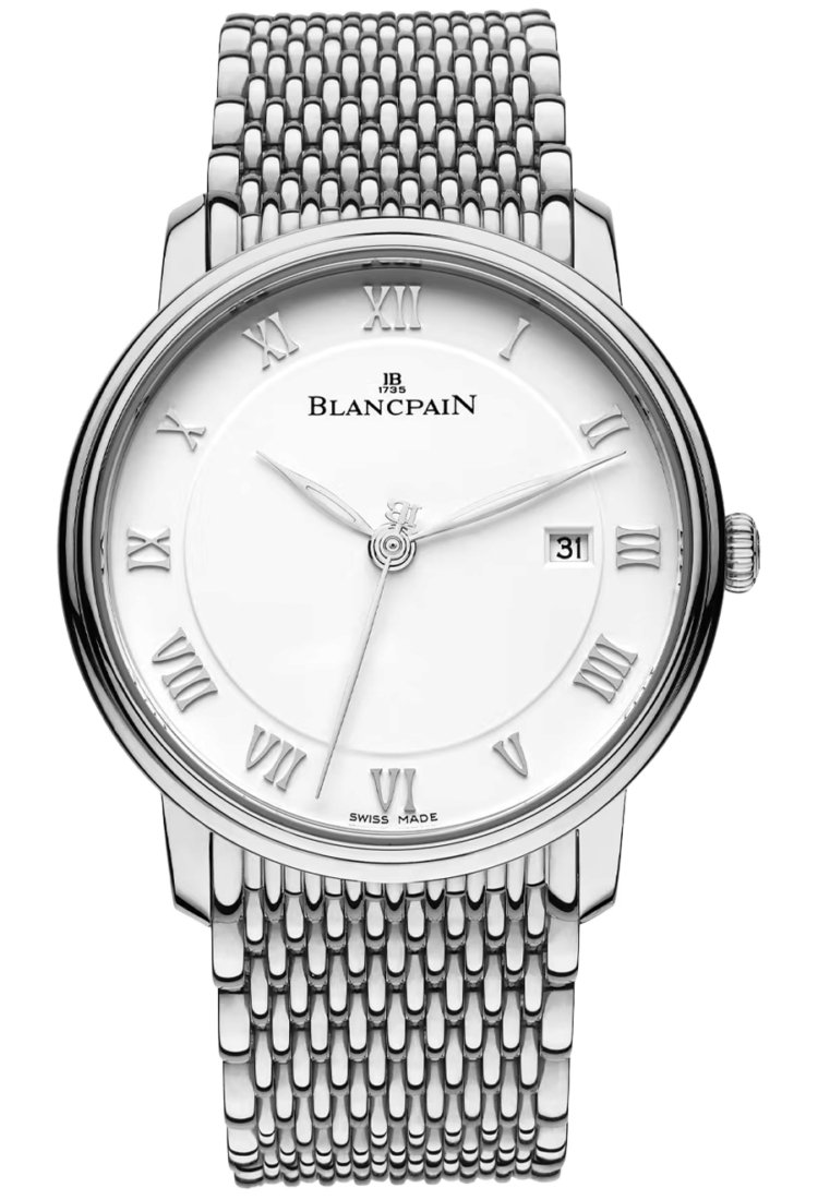Blancpain 6651 1127 MMB Villeret Ultraplate Date 40mm Steel Men's