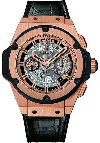 Hublot 701.OX.0181.LR.GGO17 King Power Unico Gennady Gennadyevich Golovkin 48mm King Gold Case - Black Rubber and Alligator Strap Limited Edition of 25 Main image
