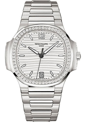 Patek Philippe Nautilus 7118/1200A-010 Ladies Automatic - 35.2mm - Steel - Silvery Opaline Dial