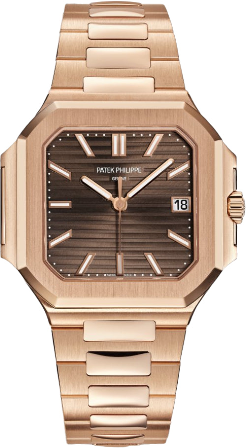Patek Philippe Cubitus 7128/1R-001 Rose Gold Brown Dial 40mm — 2025