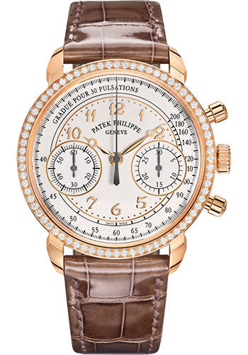 Patek Philippe Complications 7150/250R-001 Chronograph - Rose Gold - Silvery Opaline Dial Main image