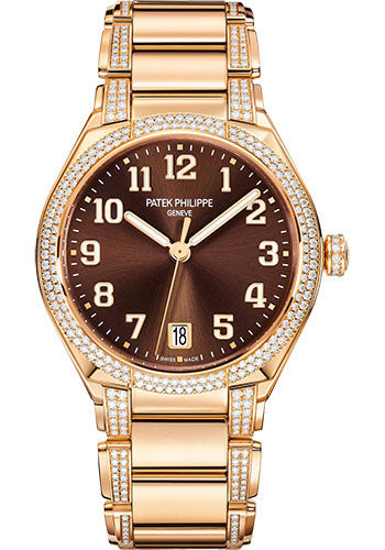 Patek Philippe Twenty-4 7300/1201R-010 Twenty~4 Automatic 36mm Round Case - Rose Gold - Brown Dial