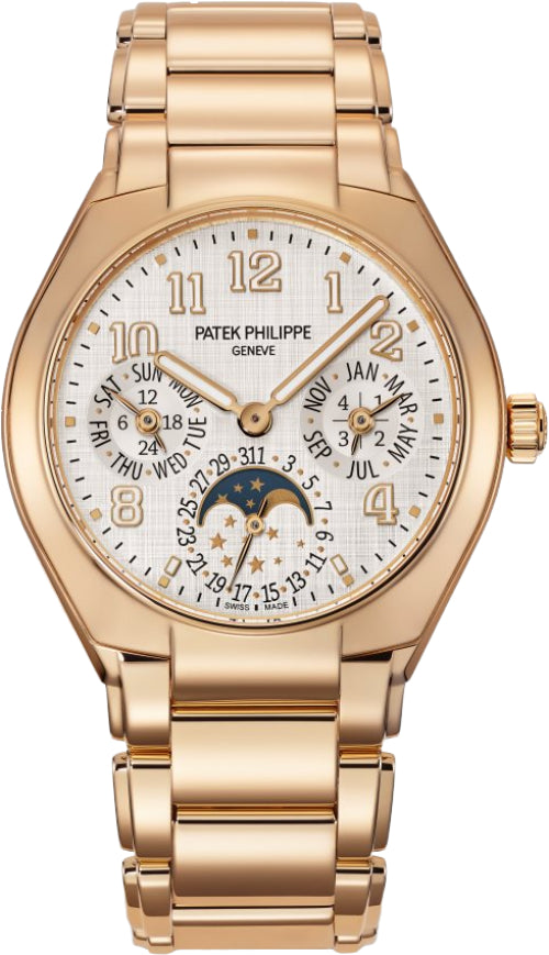 Patek Philippe Twenty-4 7340/1R-001 Twenty~4 36mm Perpetual Calendar Rose gold Silvery Dial — 2025