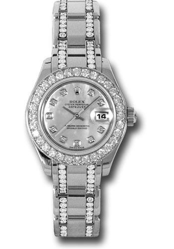 Rolex Lady-Datejust 80299 White Gold Pearlmaster 29 32 Diamond Bezel - Mother-Of-Pearl Diamond Dial - .74949 md Main image