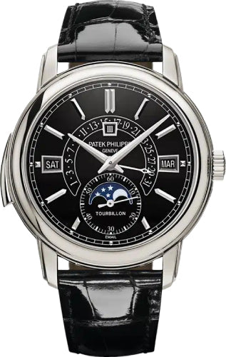 Patek Philippe Grand Complications 5316P-001 Minute Repeater Tourbillon Perpetual Calendar Platinum Black Dial