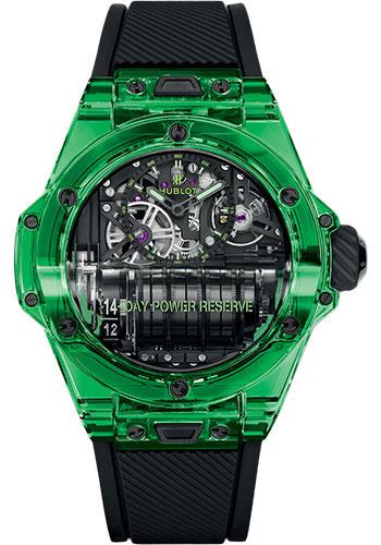 Hublot Big Bang 911.JG.0129.RX MP-11 Power Reserve 14 Days Green SAXEM 45mm - Sapphire Crystal Dial Limited Edition of 6