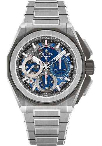 Zenith 95.9100.9004/01.I001 Defy Extreme Titanium - Tinted Sapphire Dial - Metal Bracelet Main image