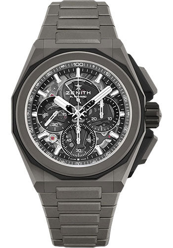 Zenith 97.9100.9004/02.I001 Defy Extreme Microblasted Ti - Tinted Sapphire Dial - Metal Bracelet Main image
