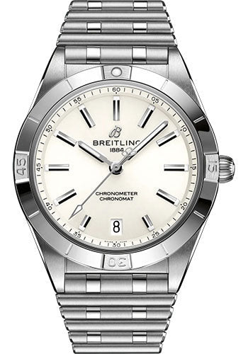 Breitling Chronomat A10380101A3A1 Automatic 36 Stainless Steel - White Dial - Metal Bracelet