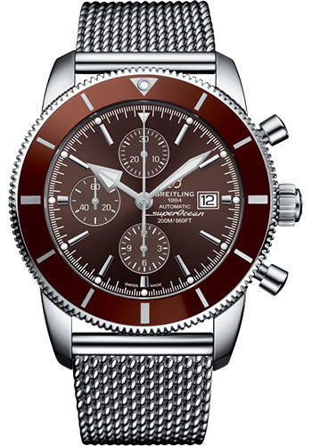 Breitling Superocean Heritage A13312331Q1A1 Chronograph 46 Steel - Copperhead Bronze Dial - Steel Bracelet Main image