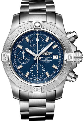 Breitling Avenger A13385101C1A1 Chronograph 43 Stainless Steel - Blue Dial - Metal Bracelet Main image