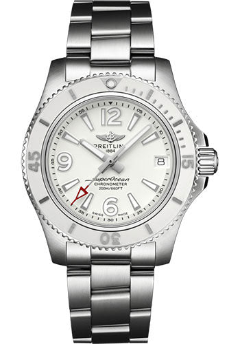 Breitling Superocean A17316D21A1A1 Automatic 36 Steel - White Dial - Steel Bracelet