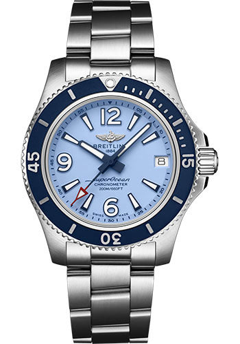 Breitling Superocean A17316D81C1A1 Automatic 36 Steel - Blue Dial - Steel Bracelet Main image