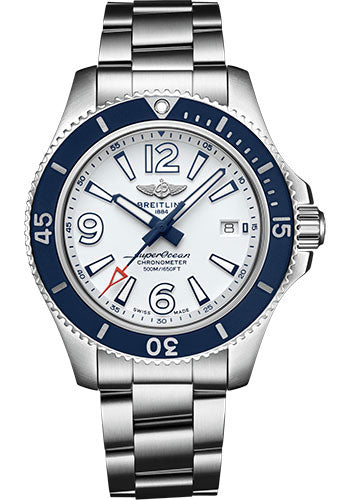 Breitling Superocean A17366D81A1A1 Automatic 42 Steel - White Dial - Steel Bracelet Main image