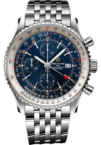 Breitling Navitimer A24322121C2A1 Chronograph GMT 46 Steel - Blue Dial - Steel Bracelet Main image
