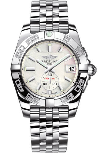 Breitling A3733012/A716/376A Galactic 36 Automatic Steel - Pearl Dial - Steel Bracelet