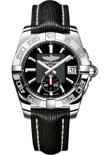 Breitling A3733012/BA33/213X/A16BA.1 Galactic 36 Automatic Steel - Volcano Black Dial - Black Sahara Strap