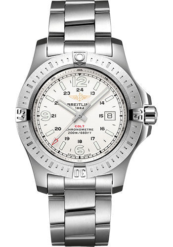 Breitling A74388111G1A1 Colt Quartz Steel - Silver Dial - Steel Bracelet Main image