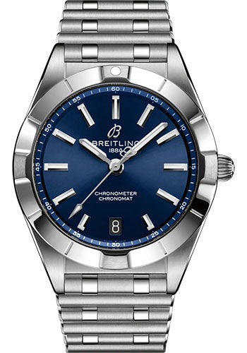 Breitling Chronomat A77310101C1A1 32 Stainless Steel - Blue Dial - Metal Bracelet