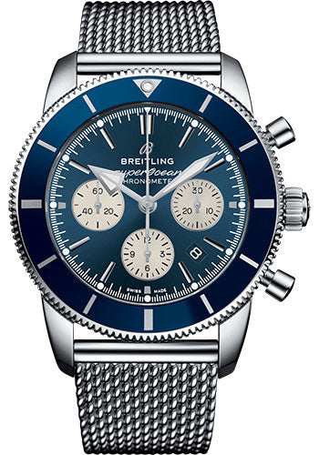 Breitling Superocean Heritage AB0162161C1A1 II B01 Chronograph 44 Steel Case - Blue Dial - Steel Aero Classic Bracelet Main image