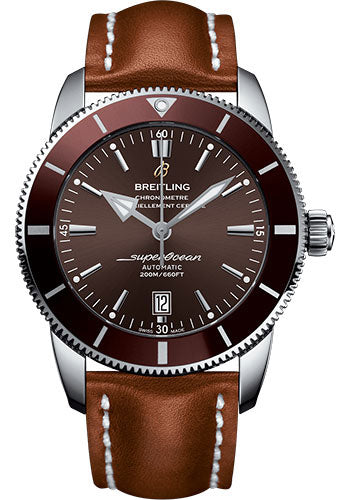 Breitling Superocean Heritage AB202033/Q618/440X/A20D.1 II 46 Steel Case - Copperhead Bronze Dial - Gold Leather Strap