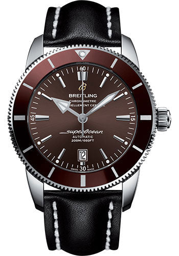 Breitling Superocean Heritage AB202033/Q618/442X/A20D.1 II 46 Steel Case - Copperhead Bronze Dial - Black Leather Strap Main image