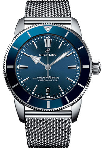 Breitling Superocean Heritage AB2030161C1A1 II B20 Automatic 44 Steel Case - Blue Dial - Steel Aero Classic Bracelet