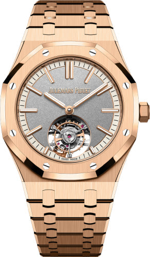 Audemars Piguet Royal Oak 26730OR.OO.1320OR.05 Flying Tourbillon 41mm Pink Rose Gold Grey Dial Main image