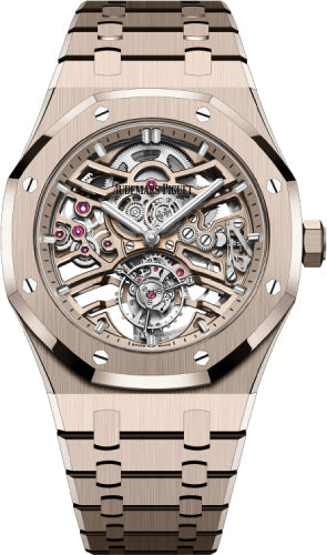 Audemars Piguet Royal Oak 26735SG.OO.1320SG.01 Flying 41mm Tourbillon Overworked Sand Gold Main image