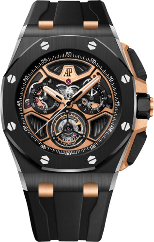 Audemars Piguet Royal Oak Offshore 26622CE.OO.D002CA.02 Tourbillon Chronograph 43mm Ceramic/Pink Rose Gold Main image