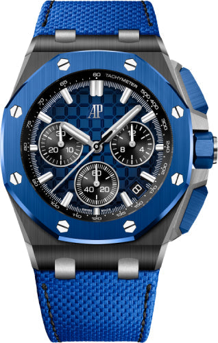 Audemars Piguet Royal Oak Offshore 26420CE.OO.A043VE.01 43mm Chronograph Ceramic Blue
