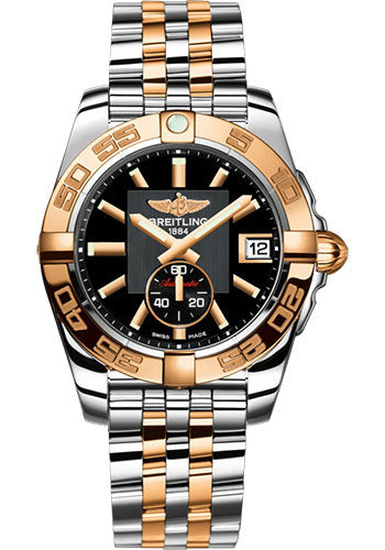 Breitling C3733012/BA54/376C Galactic 36 Automatic Steel & rose Gold - Volcano Black Dial - Two-Tone Bracelet