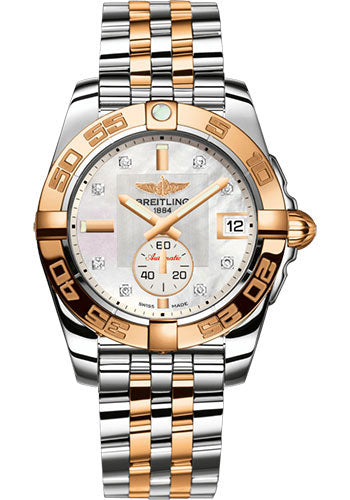 Breitling C37330121A2C1 Galactic 36 Automatic Steel & rose Gold - Pearl Diamond Dial - Steel And Gold Bracelet Main image