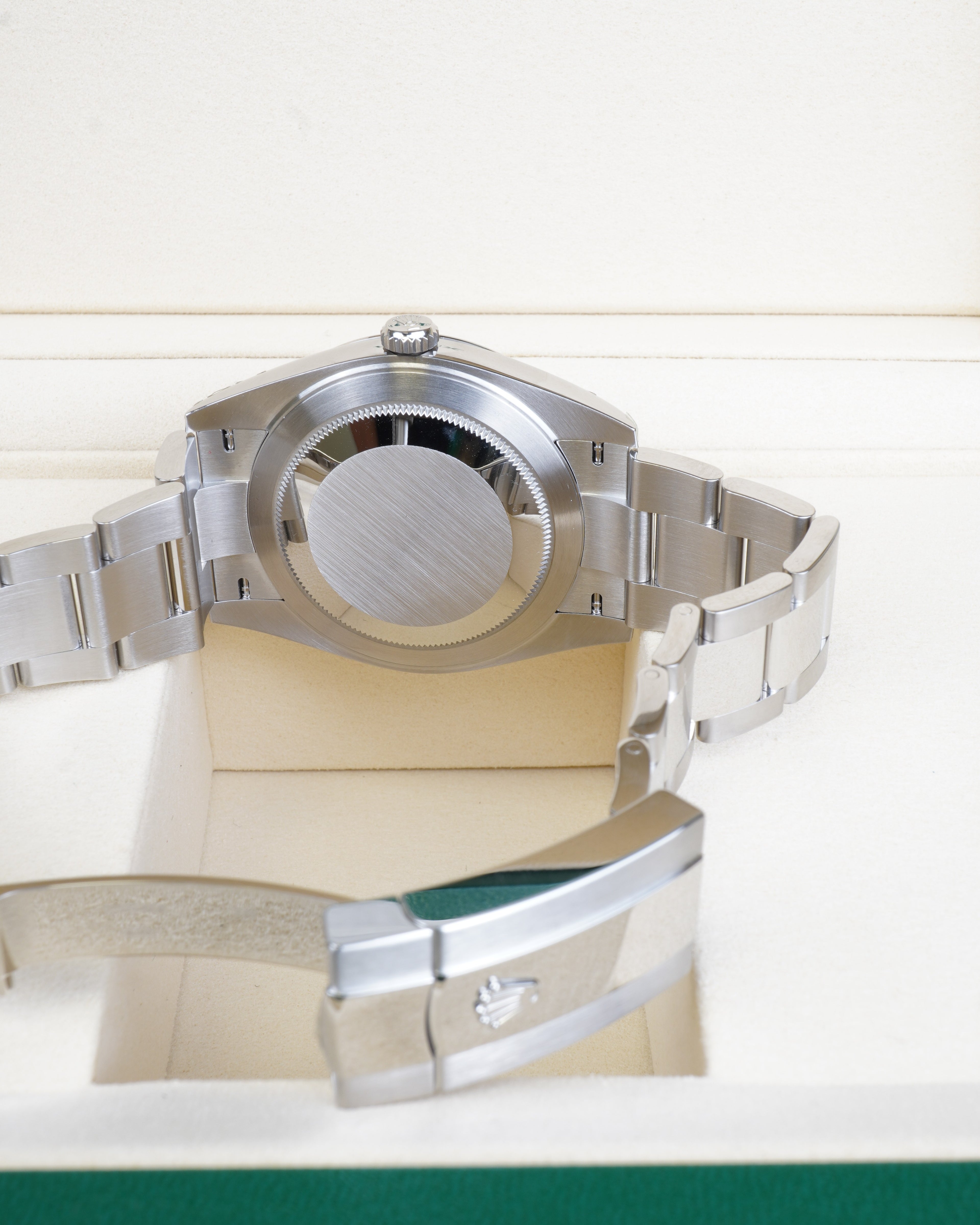 Rolex Datejust 126334 Wimbledon Dial Oyster Fluted Bezel