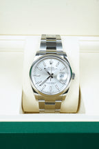 Rolex Datejust 126200 Silver Dial Oyster Bracelet