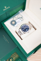 Rolex Datejust 126334 Oyster Stainless Steel Blue Dial