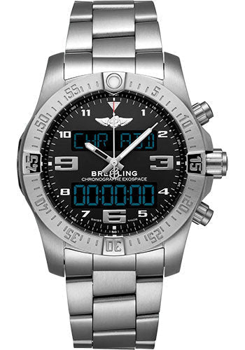 Breitling EB5510H11B1E1 Exospace B55 Titanium - Black Dial - Metal Bracelet