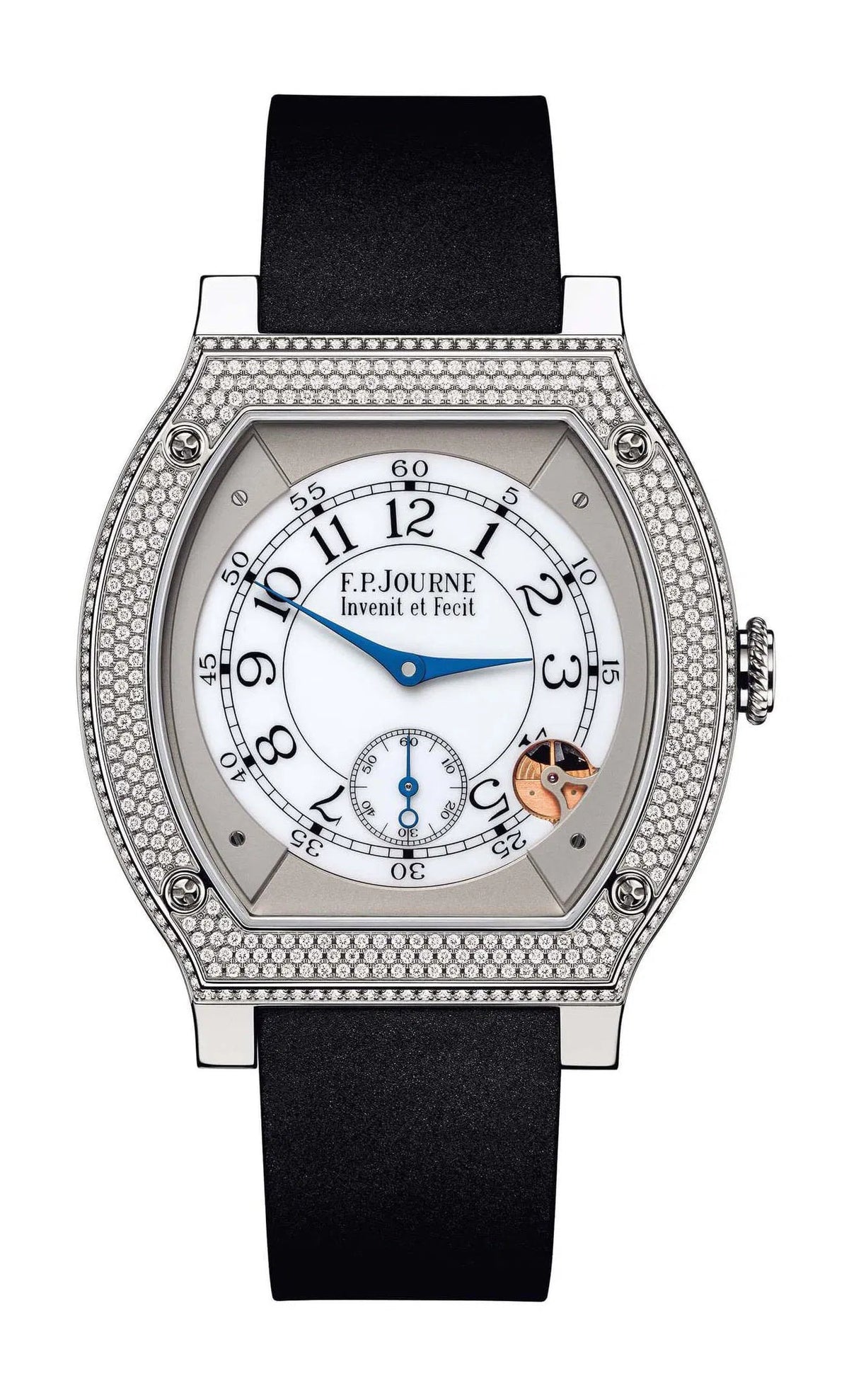 F.P.Journe élégante 48 Titanium Diamonds 40mm White Dial
