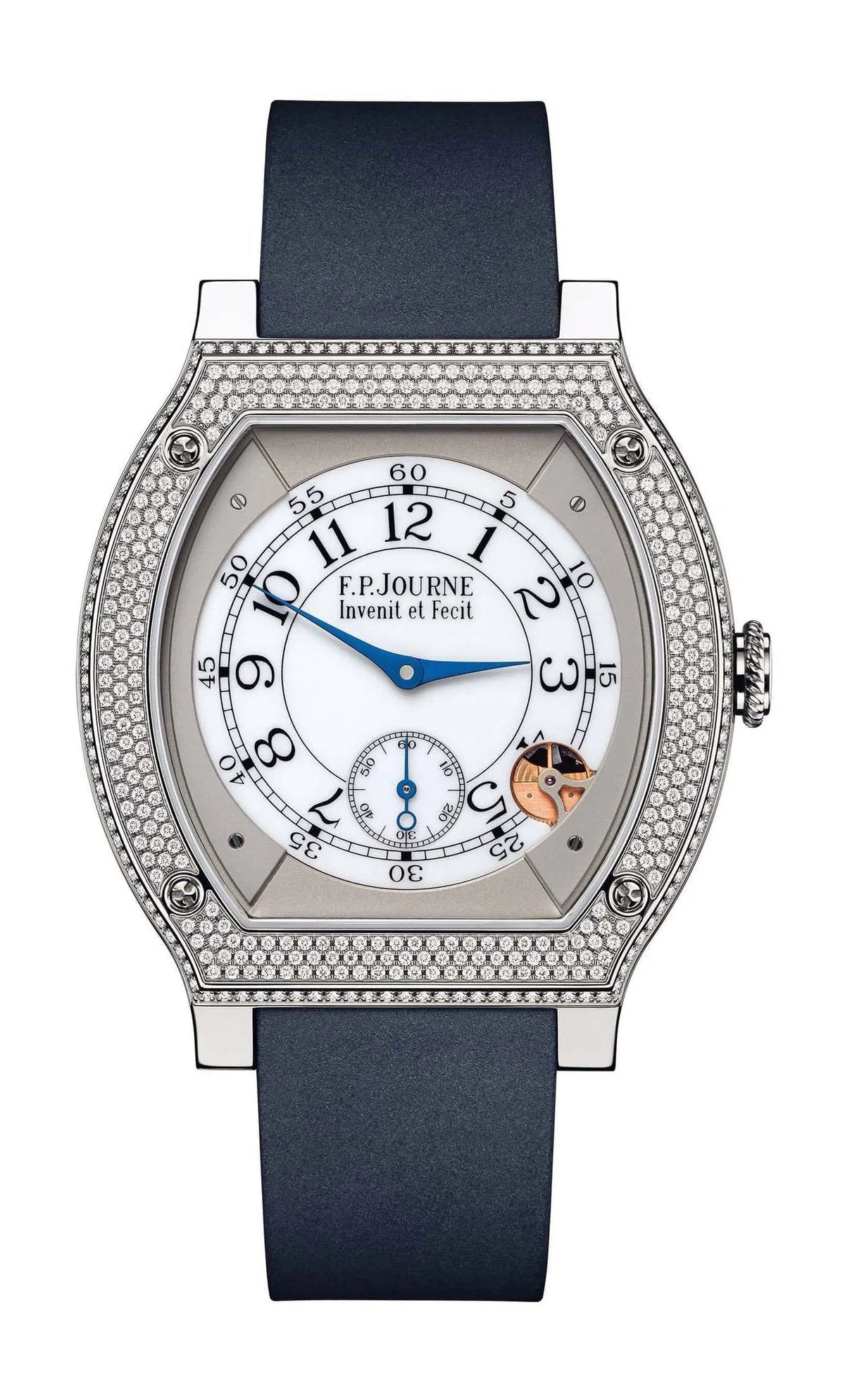 F.P.Journe élégante 48 Titanium Diamonds 40mm White Dial