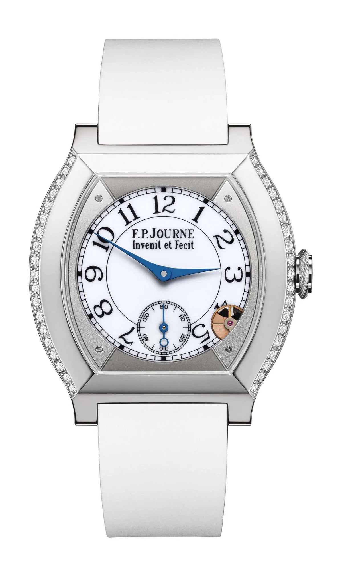 F.P.Journe élégante 40 Titanium 2 Rows of Diamonds