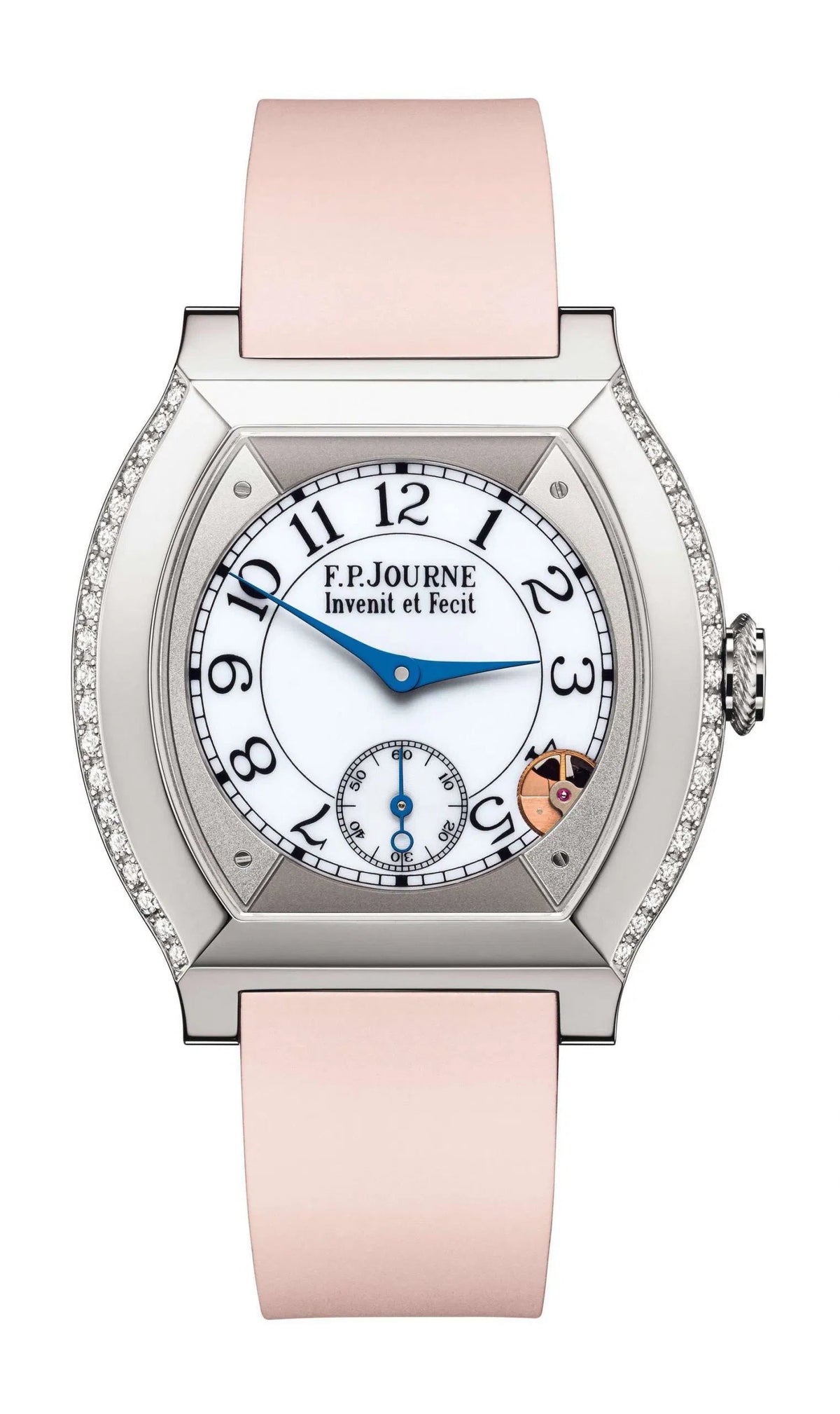F.P.Journe élégante 40 Titanium 2 Rows of Diamonds