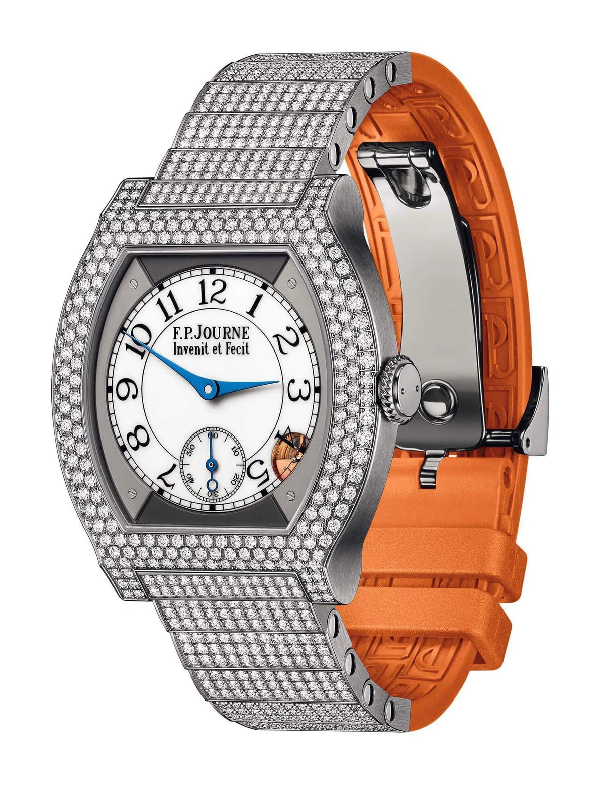 F.P.Journe élégante 40 Titanium 12 Rows of Diamonds with Set Bracelet Main image