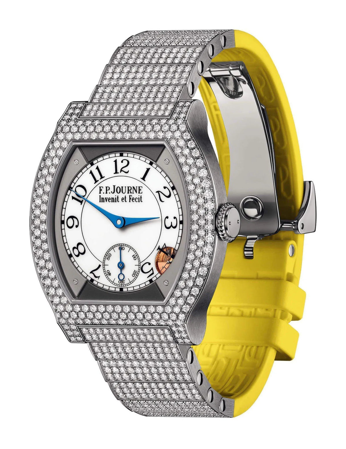 F.P.Journe élégante 40 Titanium 12 Rows of Diamonds with Set Bracelet Main image