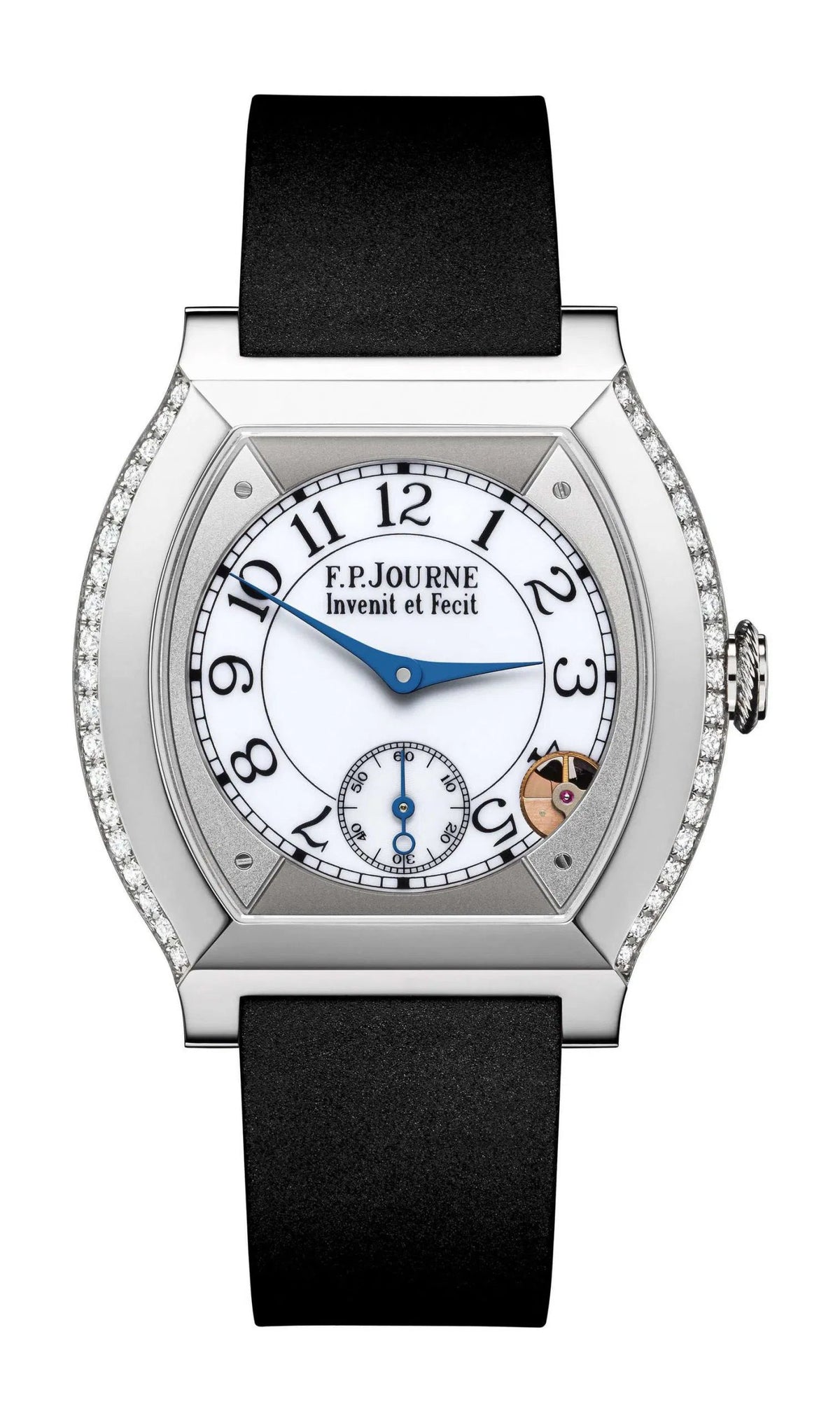 F.P.Journe élégante 40 Titanium 2 Rows of Diamonds