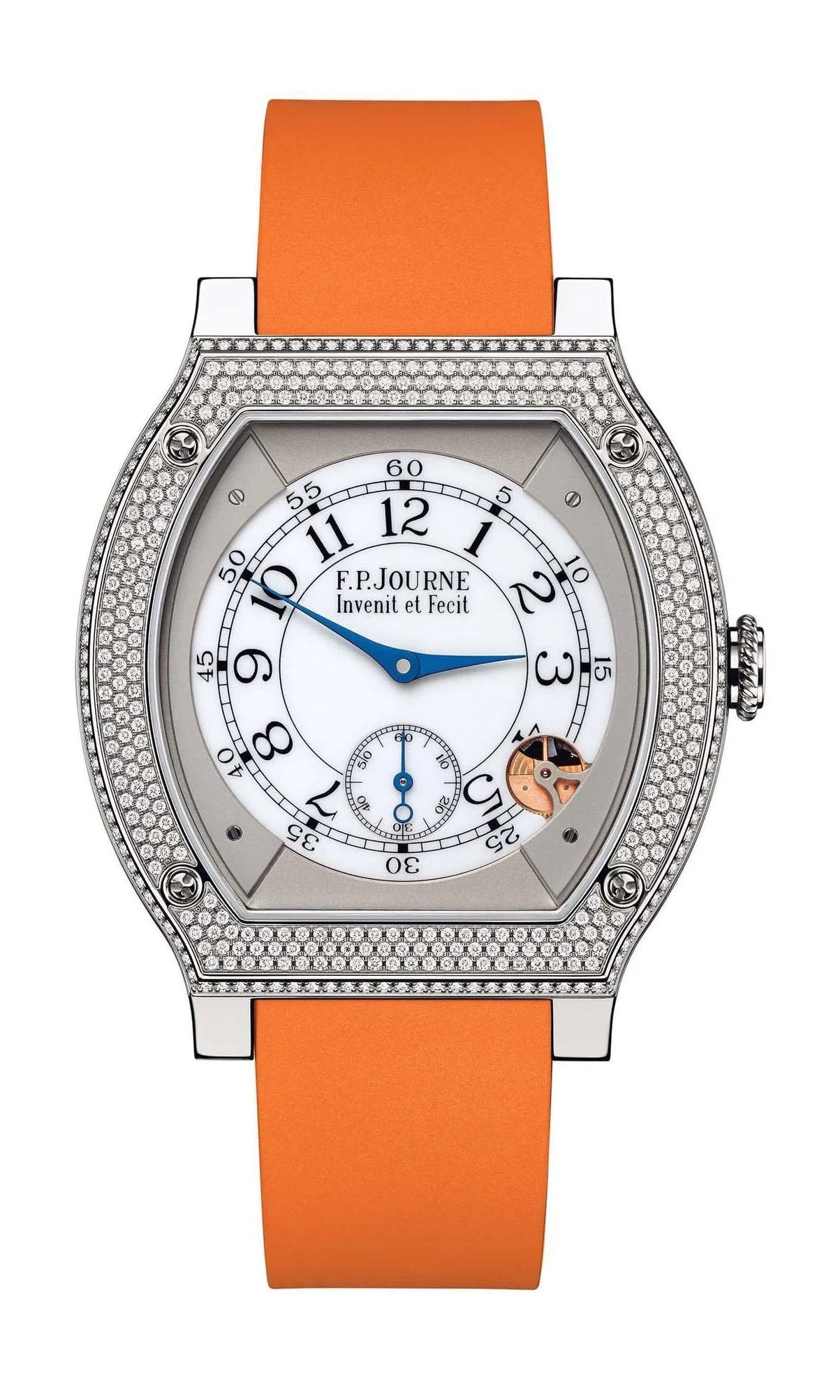 F.P.Journe élégante 48 Titanium Diamonds 40mm White Dial