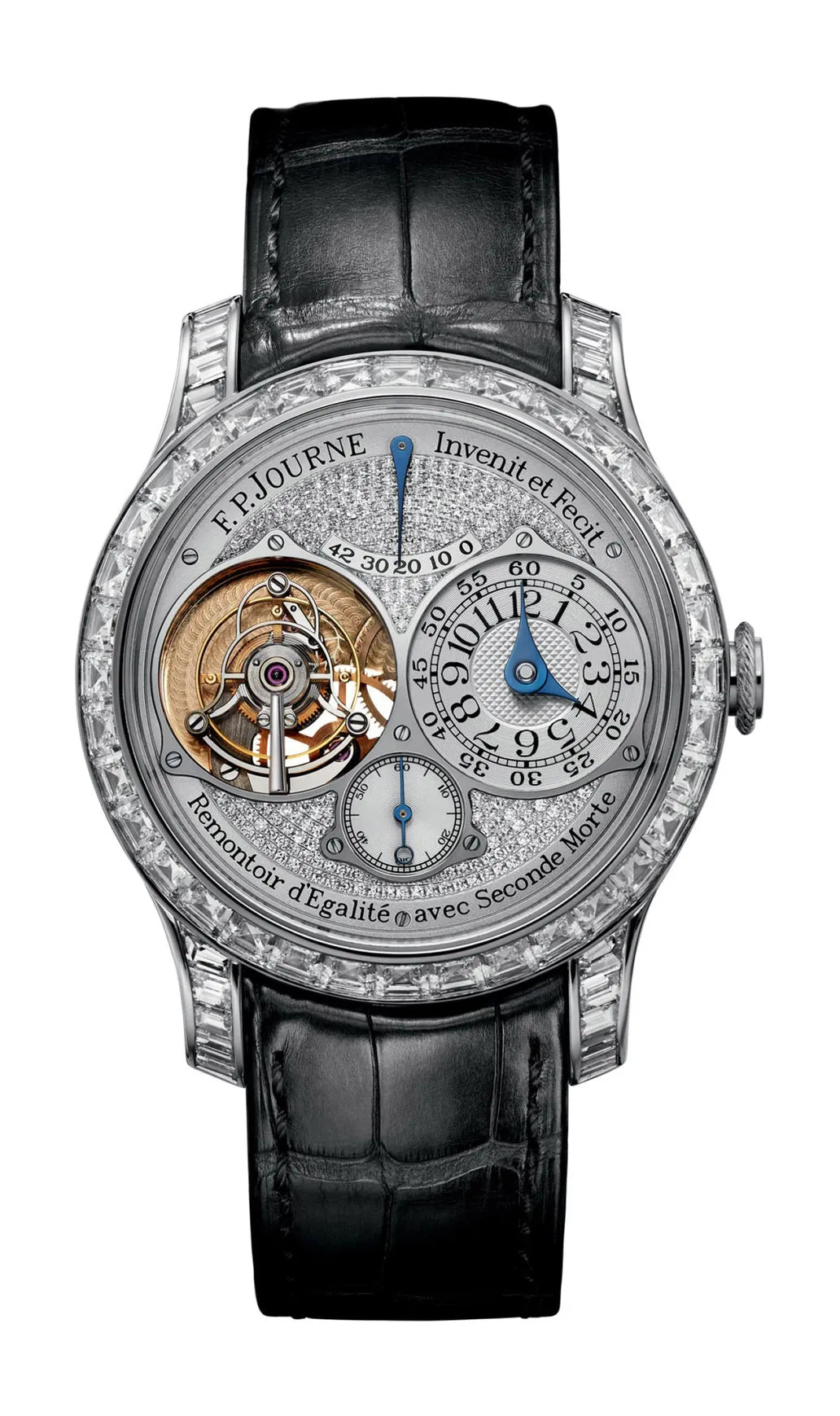 F.P.Journe Tourbillon Souverain Set with Diamonds