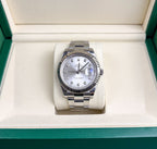Rolex Datejust II  116334 Diamond Silver Dial