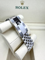 Rolex Datejust 126334 Jubilee Stainless Steel New Bright Blue Dial Fluted Bezel