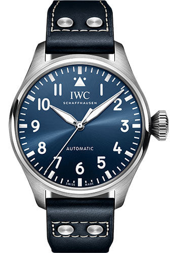 IWC Pilot IW329303 Big 's 43 - Stainless Steel Case - Blue Dial - Blue Calfskin Strap Main image